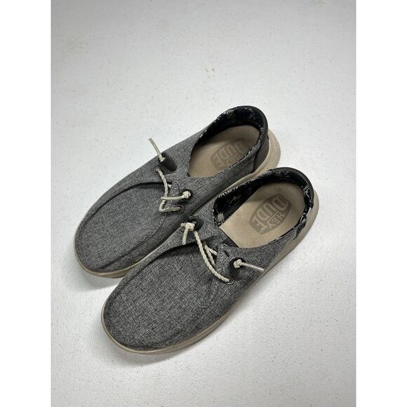 Hey Dude Wendy Peak Woven Platform Slip On Comfort Shoe Womens Size 8 - Picture 2 of 7